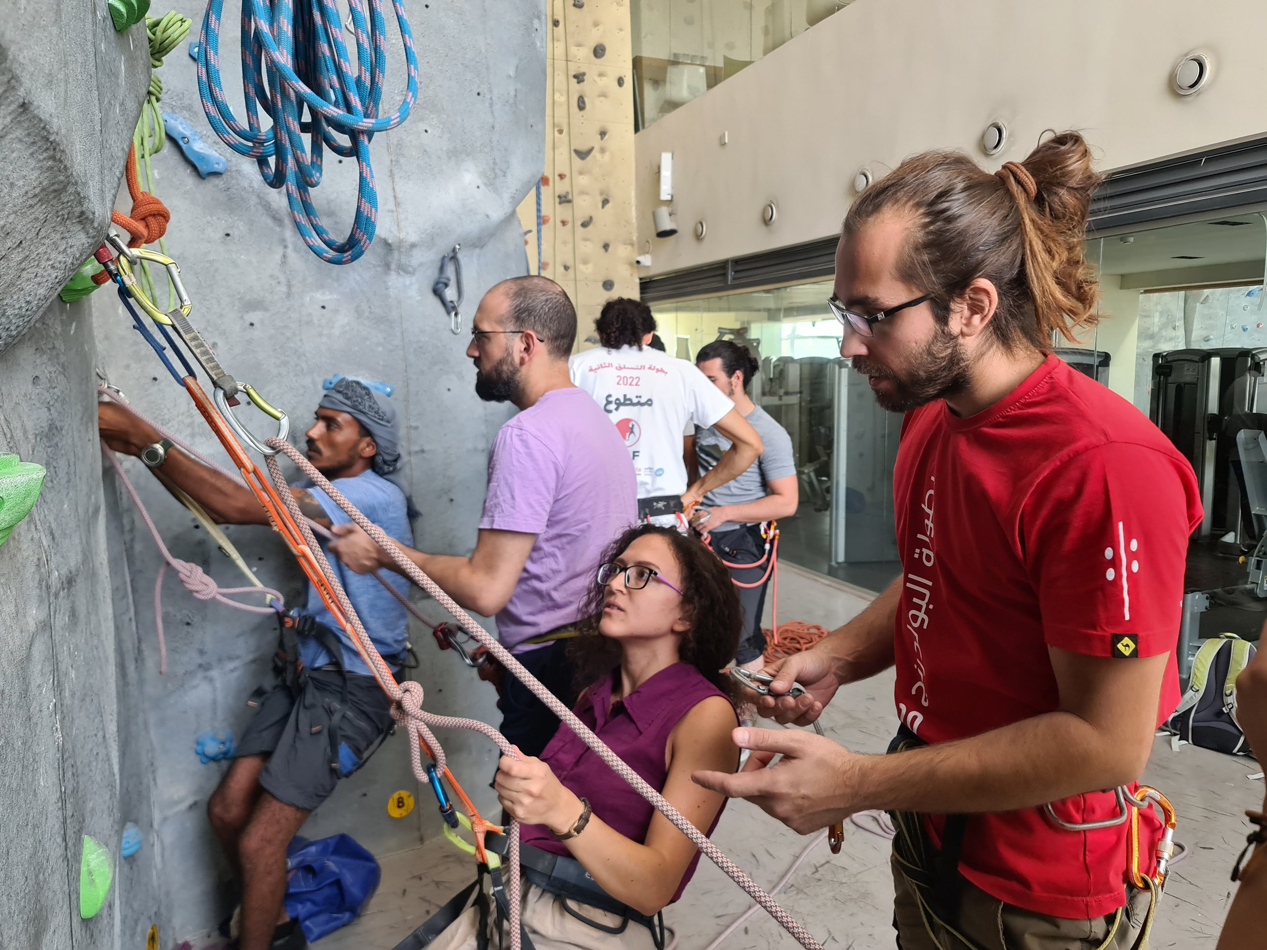 Gym to Crag Workshop - October 2022 ورشة عمل من الصالة الرياضية إلى الصخر - اكتوبر